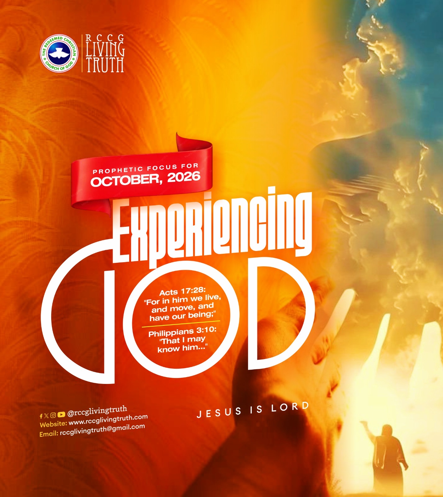 Prophetic Theme October 2026: Experiencing God
